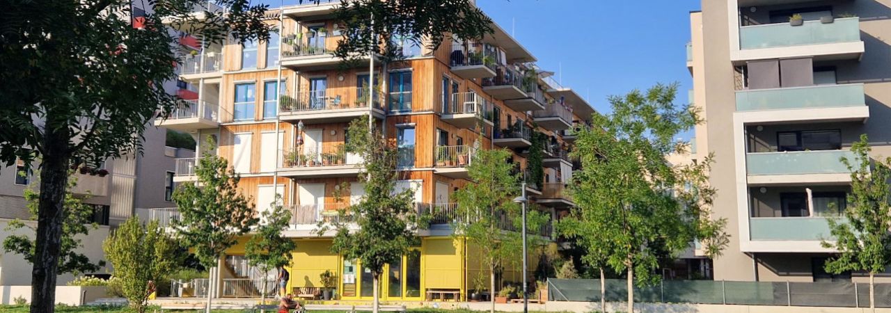 Wohngebäude im Sonnwendviertel