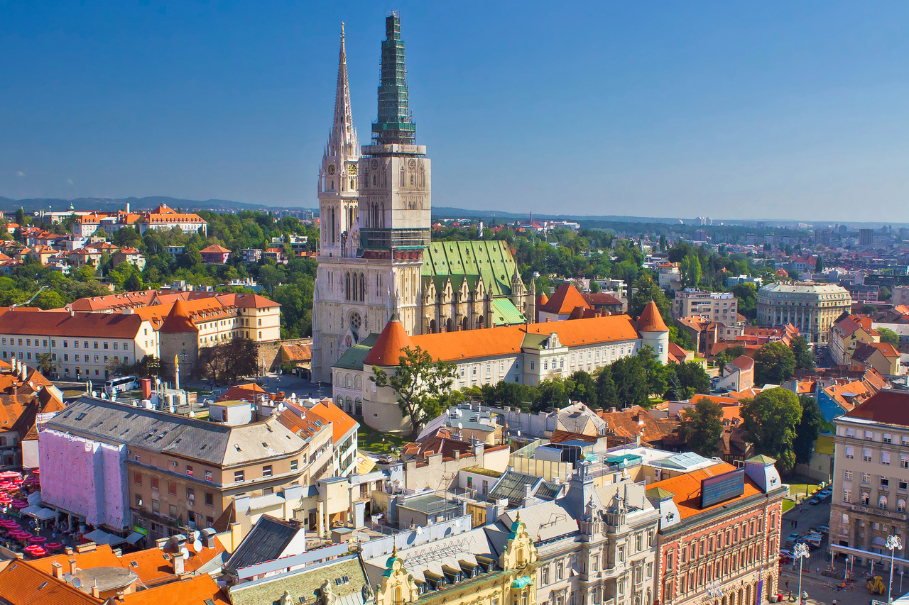 Stadtansicht Zagreb, © iStock