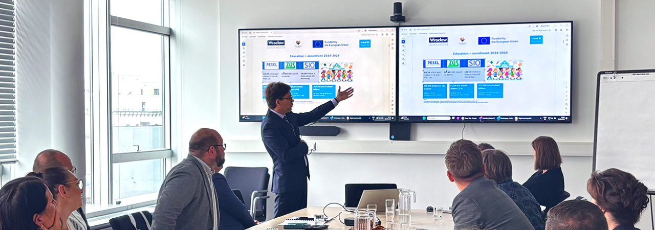 Präsentation der Flüchtlingshilfe Wien